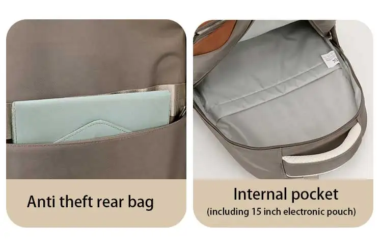 Sac à Dos Scolaire JIANGLIDA 18" – Imperméable, Grande Capacité 35L, Unisexe