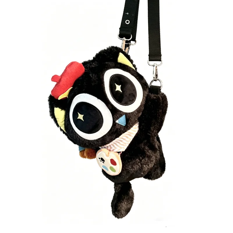 Sac à dos peluche enfant – Poupée mignonne, doux & sécurisé, unisexe (11 à 30 cm)