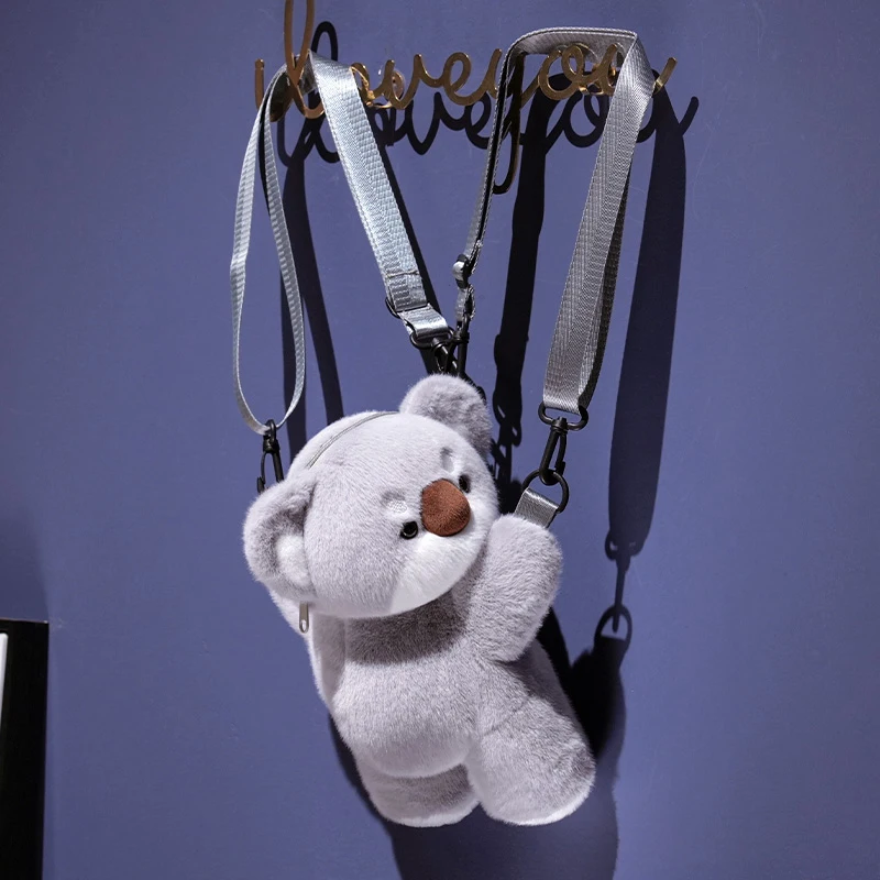 Sac à Dos Peluche Animal – Ultra Doux, Zippé & Brodé | Unisexe Enfant & Adulte
