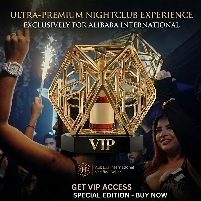 Présentoir Bouteilles LED VIP – Support Lumineux pour Boîte de Nuit & Bar