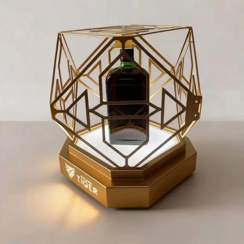 Présentoir Bouteilles LED VIP – Support Lumineux pour Boîte de Nuit & Bar