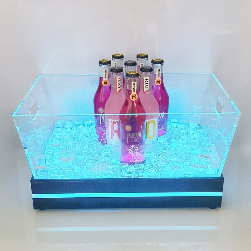 Présentoir à Vin LED Lumineux en Métal – Support Bar Discothèque Karaoké | SHEFAN SF123
