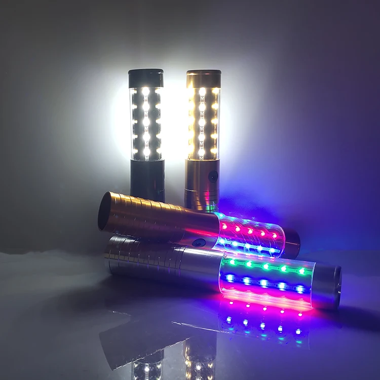 Bâton LED Sparkler Rechargeable – Effet Stroboscopique pour Bar, KTV & Soirées (23cm / 45cm / 55cm)