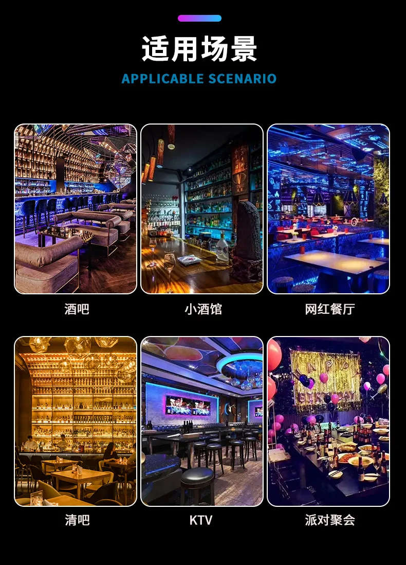 Présentoir à Bouteilles VIP en Acrylique avec Éclairage LED – Champagne & Spiritueux | Bar & KTV