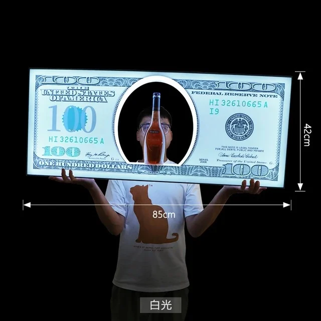 Présentoir Bouteille LED Acrylique – Support VIP Lumineux pour Bar, KTV & Restaurant