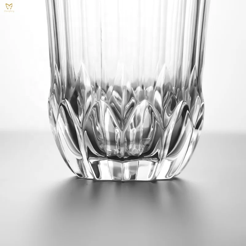 Verre à Whisky en Cristal Torsadé Sans Plomb 315ml – Fait Main | Style Américain