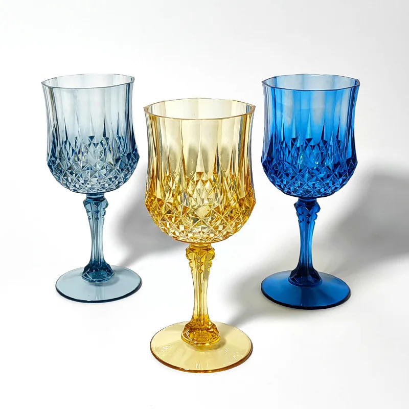Verres à Pied Plastique Incassables 220ml – Idéal Mariages, Réceptions & Événements