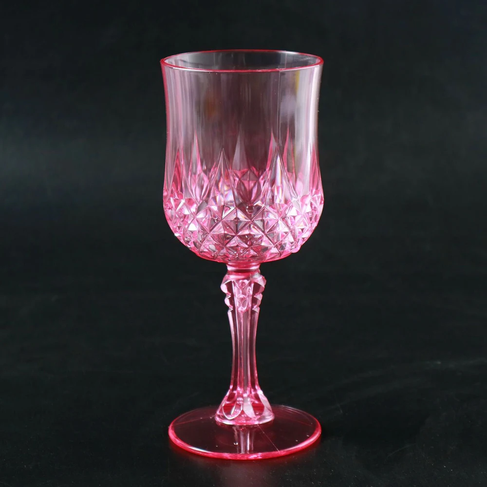 Verres à Pied Plastique Incassables 220ml – Idéal Mariages, Réceptions & Événements