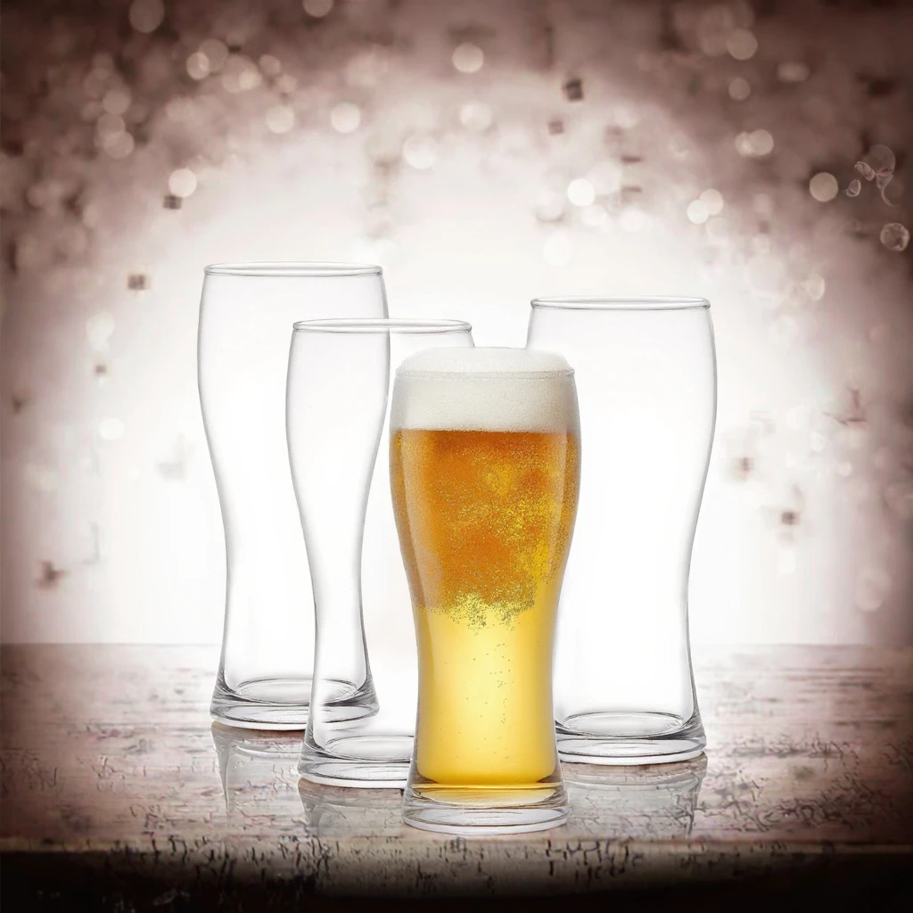 Verre à Bière Tulipe Luminarc 285ml & 425ml – Transparent, Résistant, Idéal Bars & Restaurants