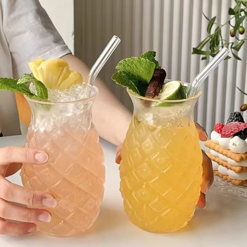 Verre à Bière Ananas Libbey 500ml – Style Américain Tiki | Idéal Bar & Cadeaux