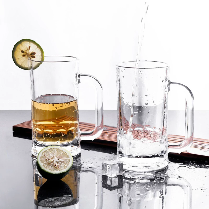 Chopes à Bière Allemandes en Verre | Logo Personnalisable | 310ml & 540ml | Hôtel & Restaurant