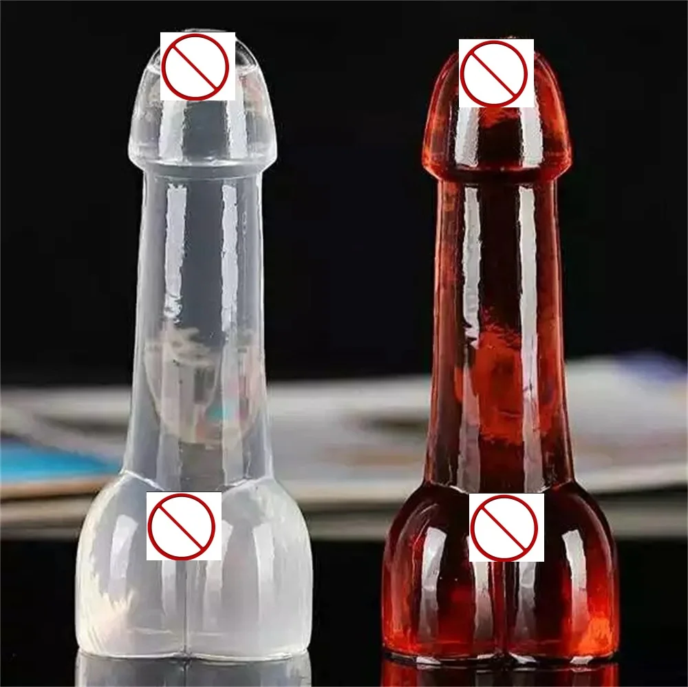 Verre à cocktail en forme de pénis – Design original et amusant pour soirées et bars