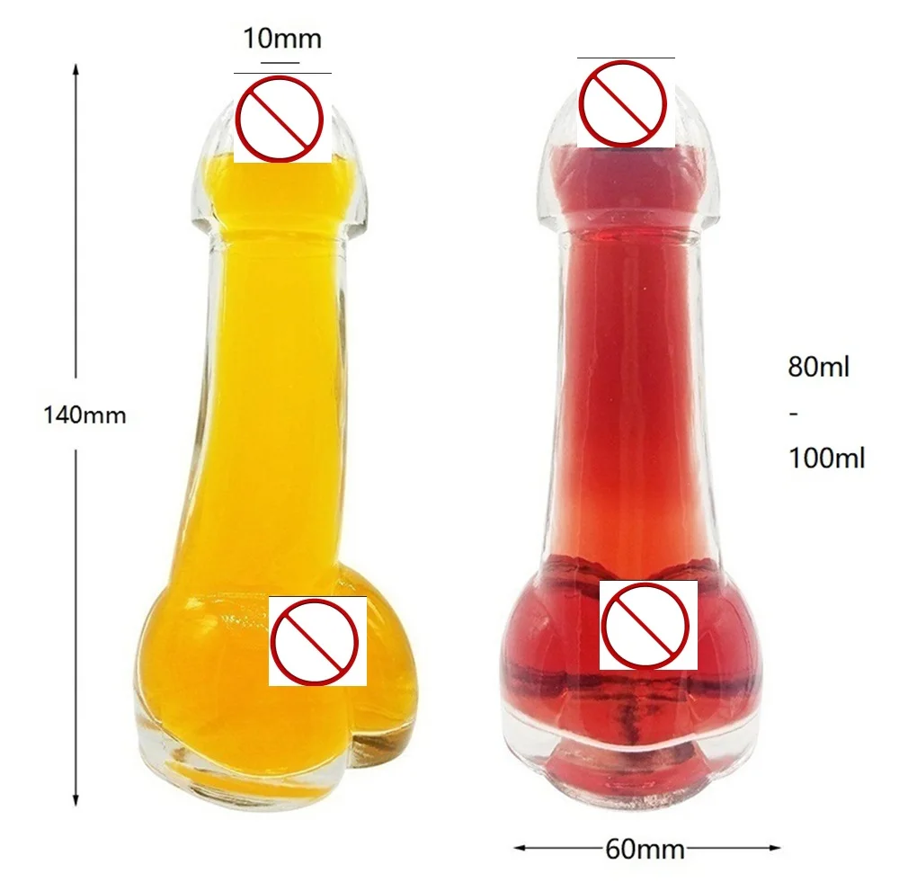 Verre à cocktail en forme de pénis – Design original et amusant pour soirées et bars