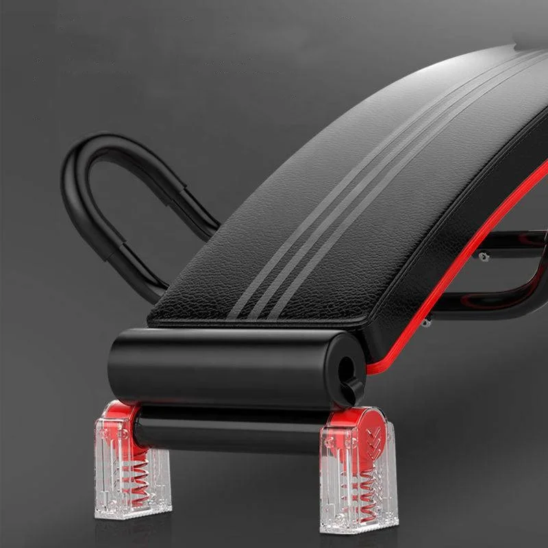 Banc de Musculation Pliable Réglable ONESTAR – Fitness Multifonction Noir & Rouge