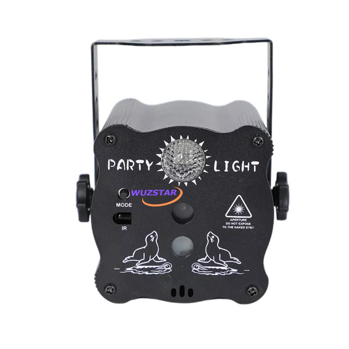 Mini Lampe Laser LED RGB Portable – Effets Lumineux Dynamiques pour Fêtes & KTV
