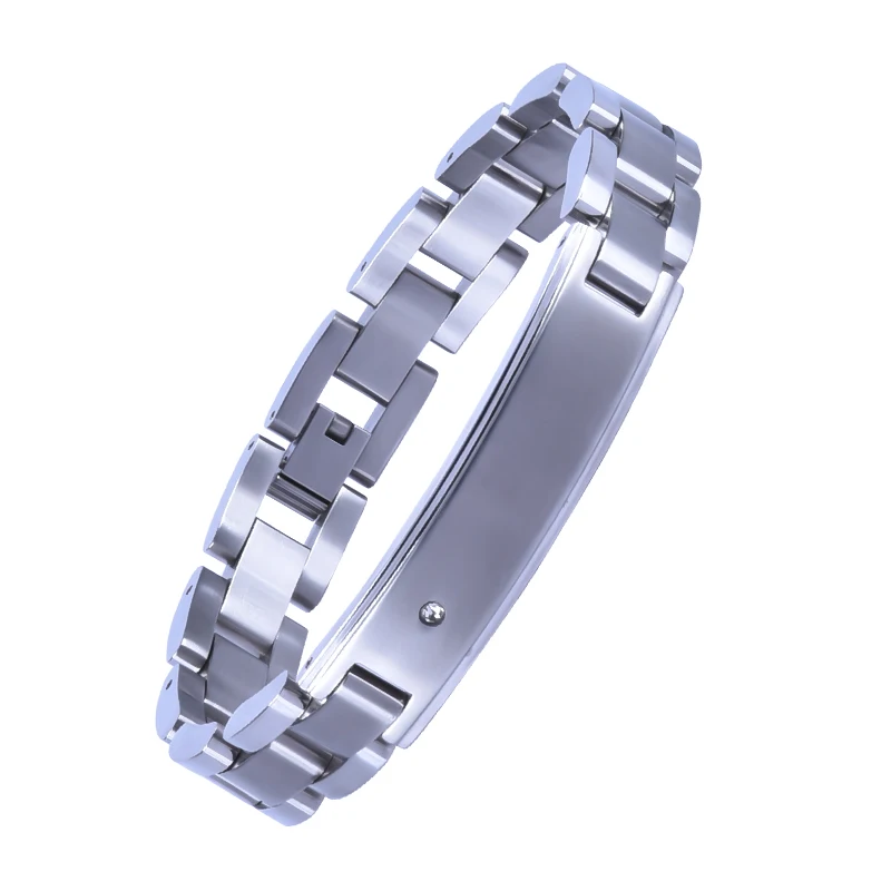 Bracelet Bio-Énergétique Magnétique 7 en 1 – Santé & Bien-Être Acier Inoxydable