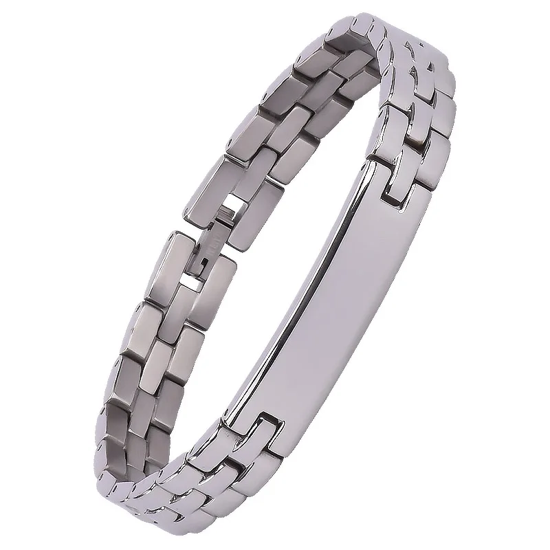 Bracelet Bio-Énergétique Magnétique 7 en 1 – Santé & Bien-Être Acier Inoxydable