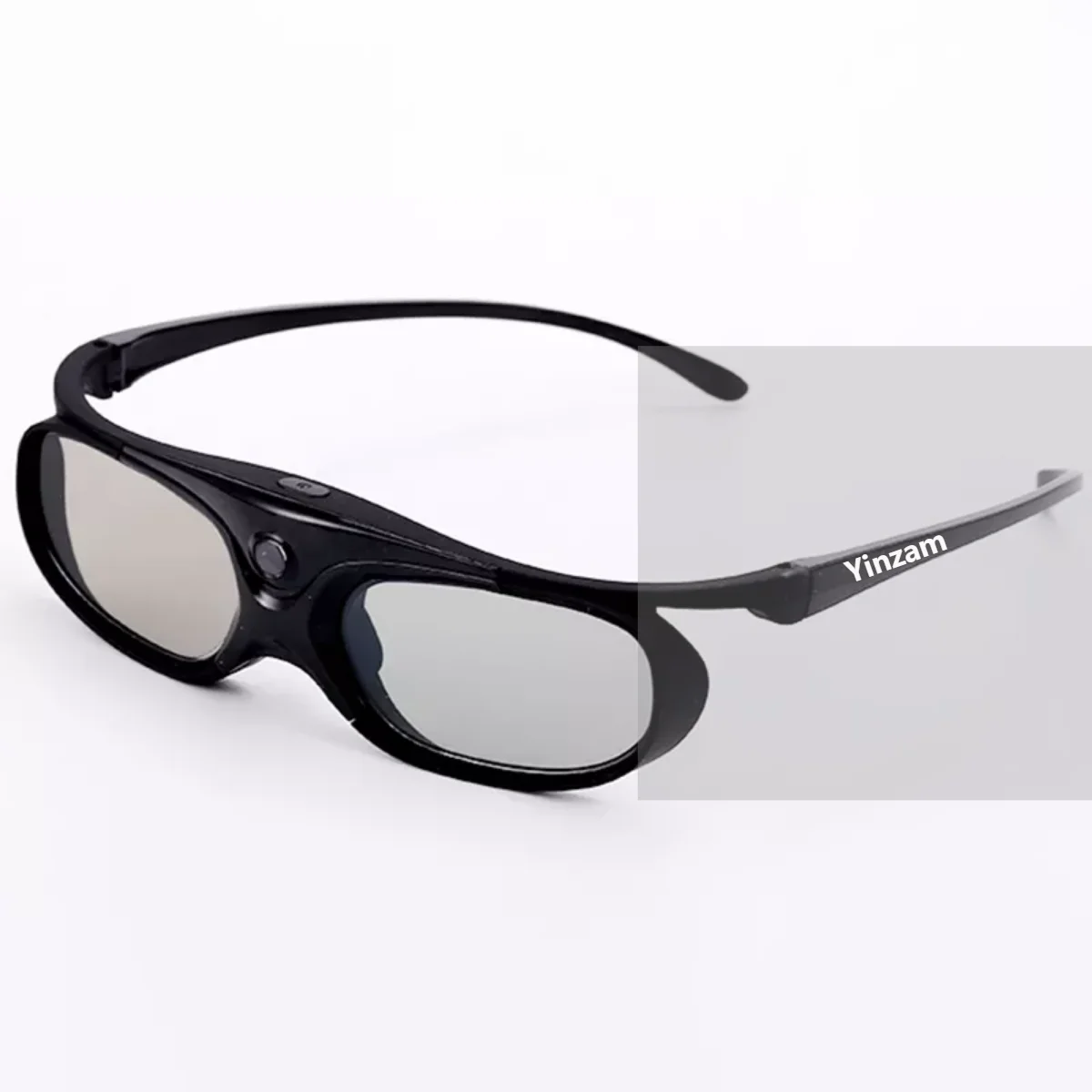 Lunettes 3D à Obturateur Actif Yinzam – Compatible Projecteur DLP Link & Blu-ray