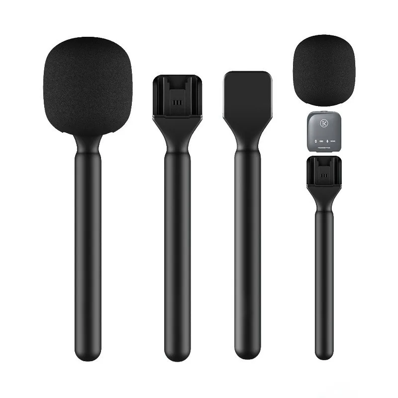 Kit Microphone Sans Fil Perche & Cravate SX1 – Réduction de Bruit, Compatible iPhone