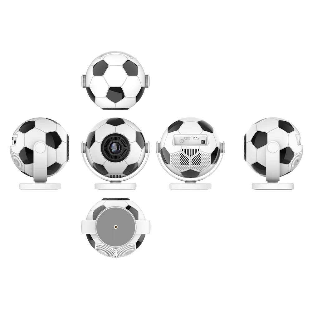 Mini Projecteur JUNUO HY300F Android 14 WiFi6 Bluetooth 5.4 Home Cinéma Portable