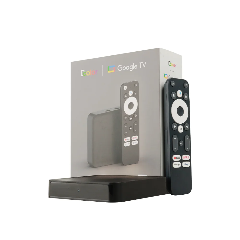 Boîtier Smart TV Android 14 | Amlogic S905Y4 | 4K | WiFi 2.4G/5G | 2Go+16Go