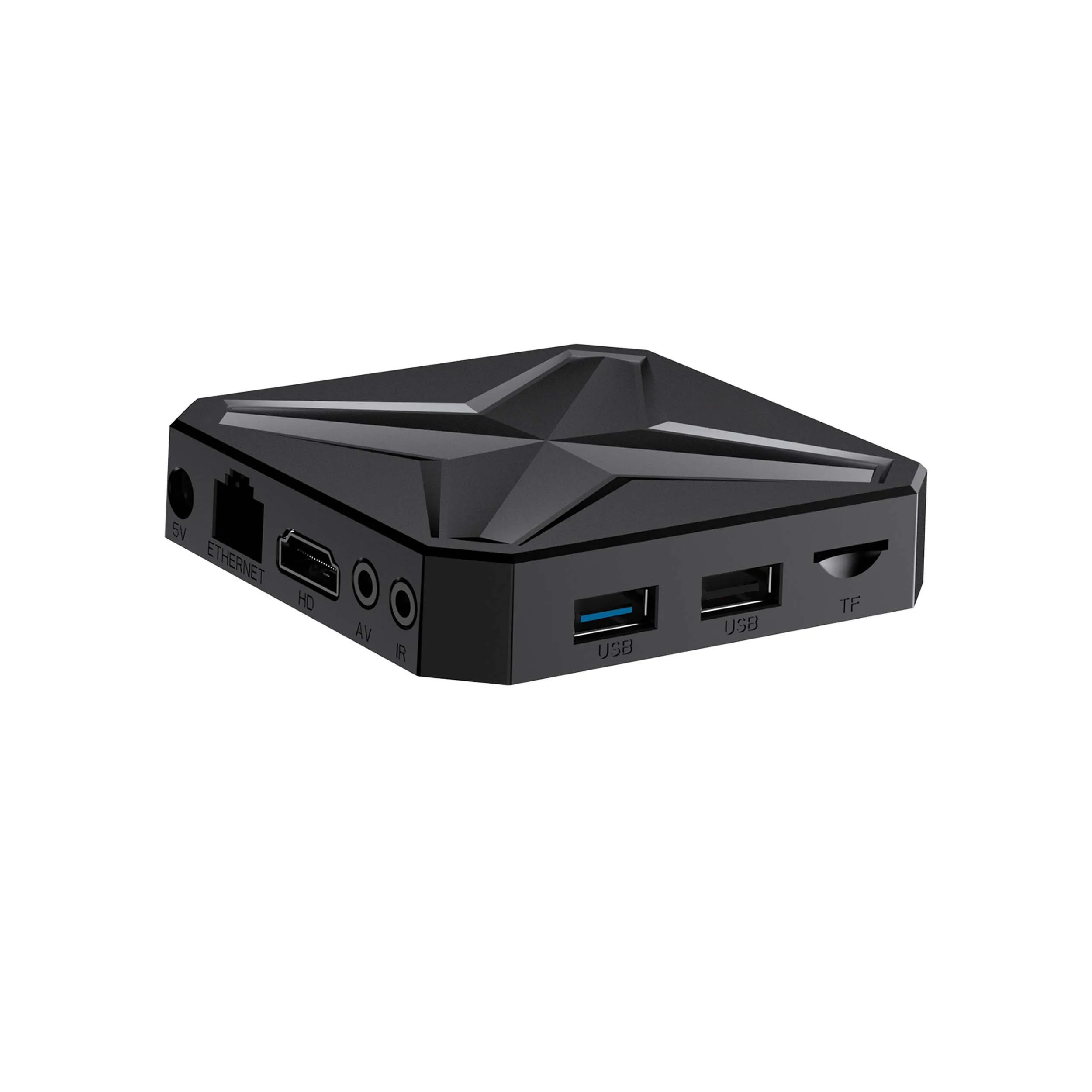 Boîtier TV Android 14 JUNUO 8K RK3518 Quad Core WiFi BT5.4 IPTV Smart Box