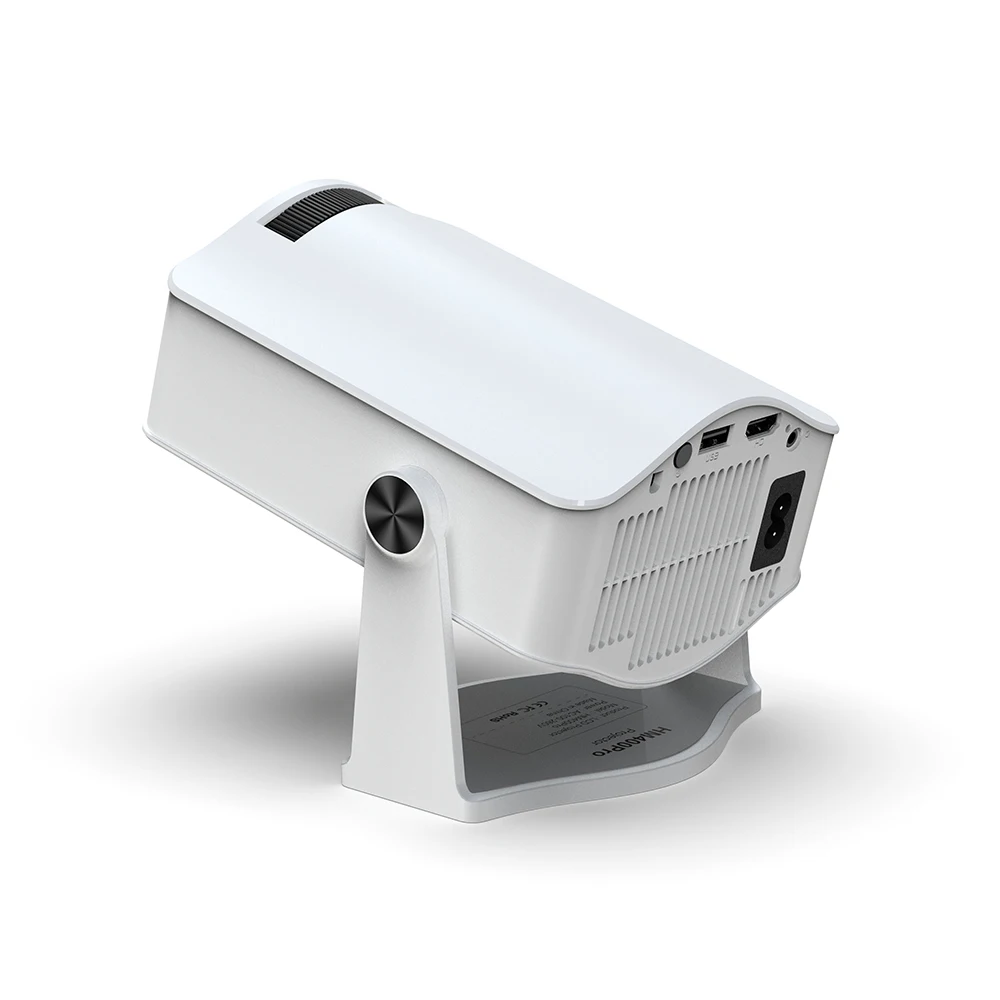 Mini Projecteur Intelligent HM400Pro 720P WiFi 6 Android 11 – Cinéma Maison Portable