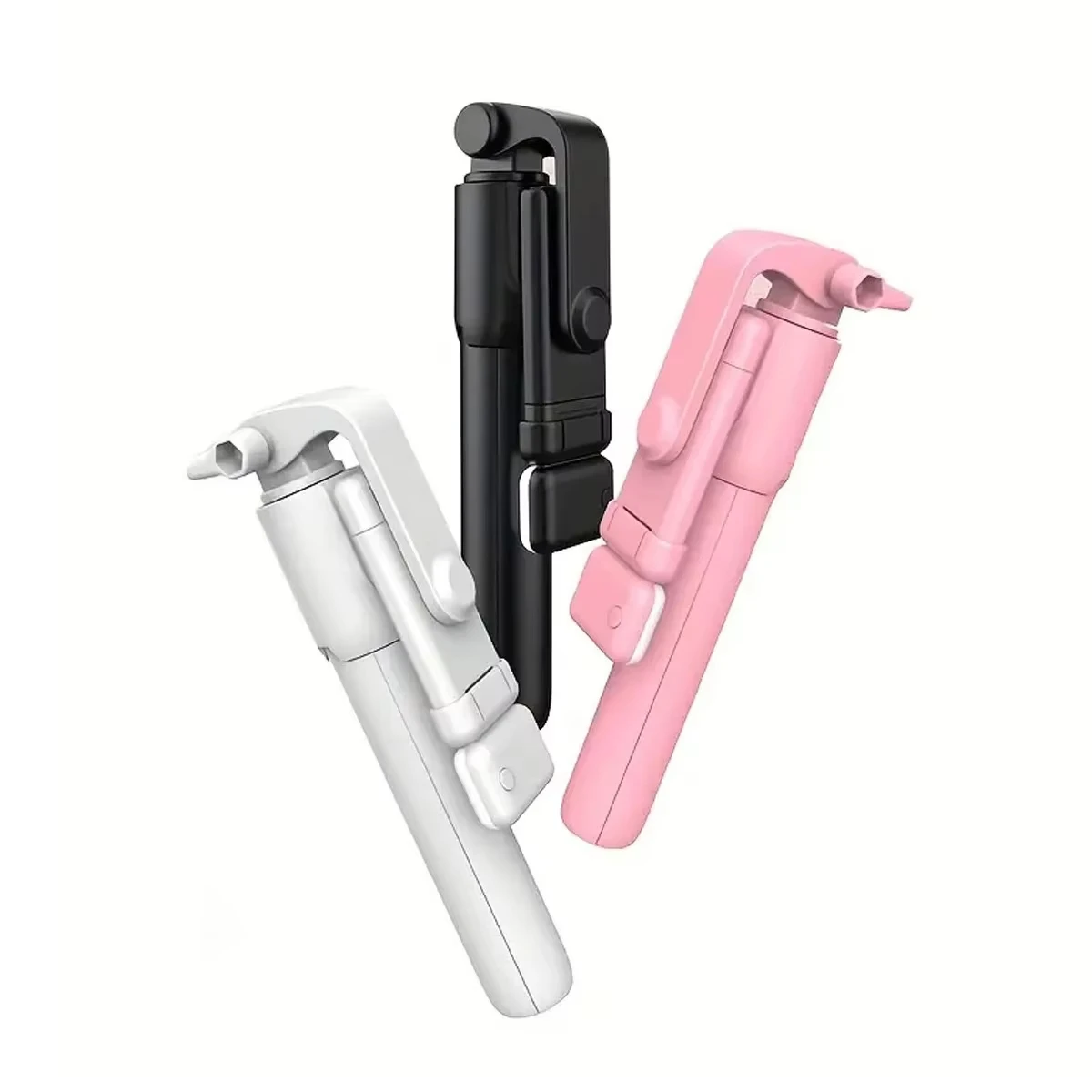 Trépied Selfie Stick R1S avec Lumière LED & Télécommande Sans Fil – Aluminium Pliable