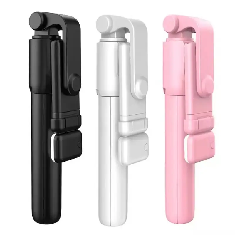 Trépied Selfie Stick R1S avec Lumière LED & Télécommande Sans Fil – Aluminium Pliable