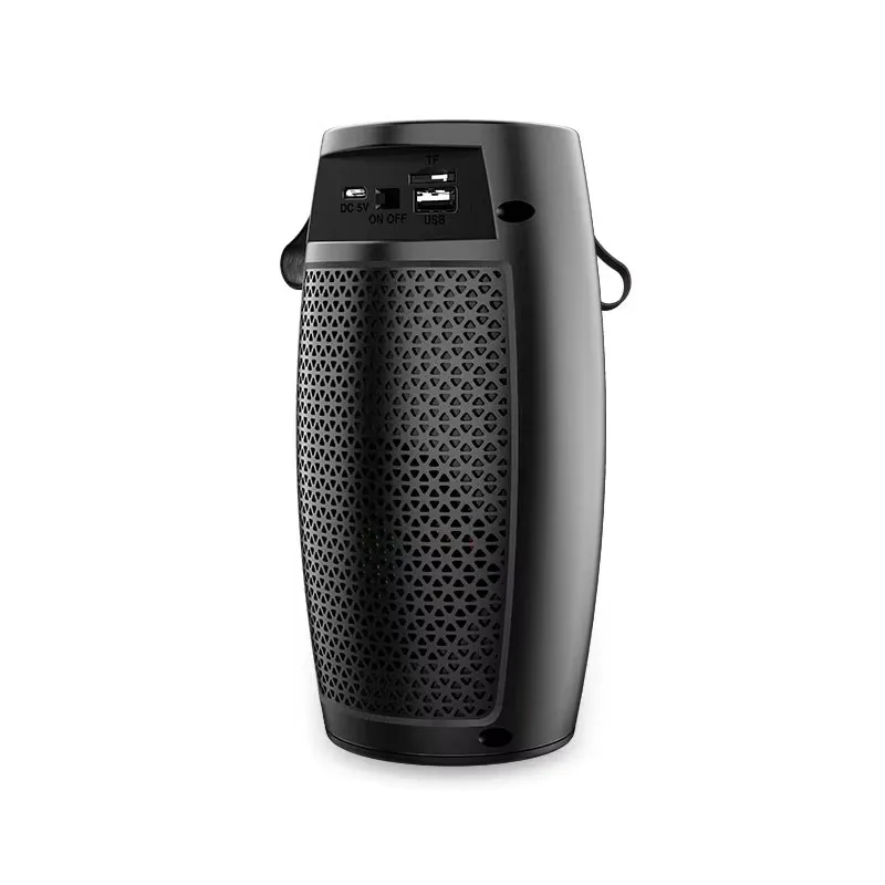 Enceinte Bluetooth sans fil RGB 360° LED colorée – Son basse puissante & micro intégré