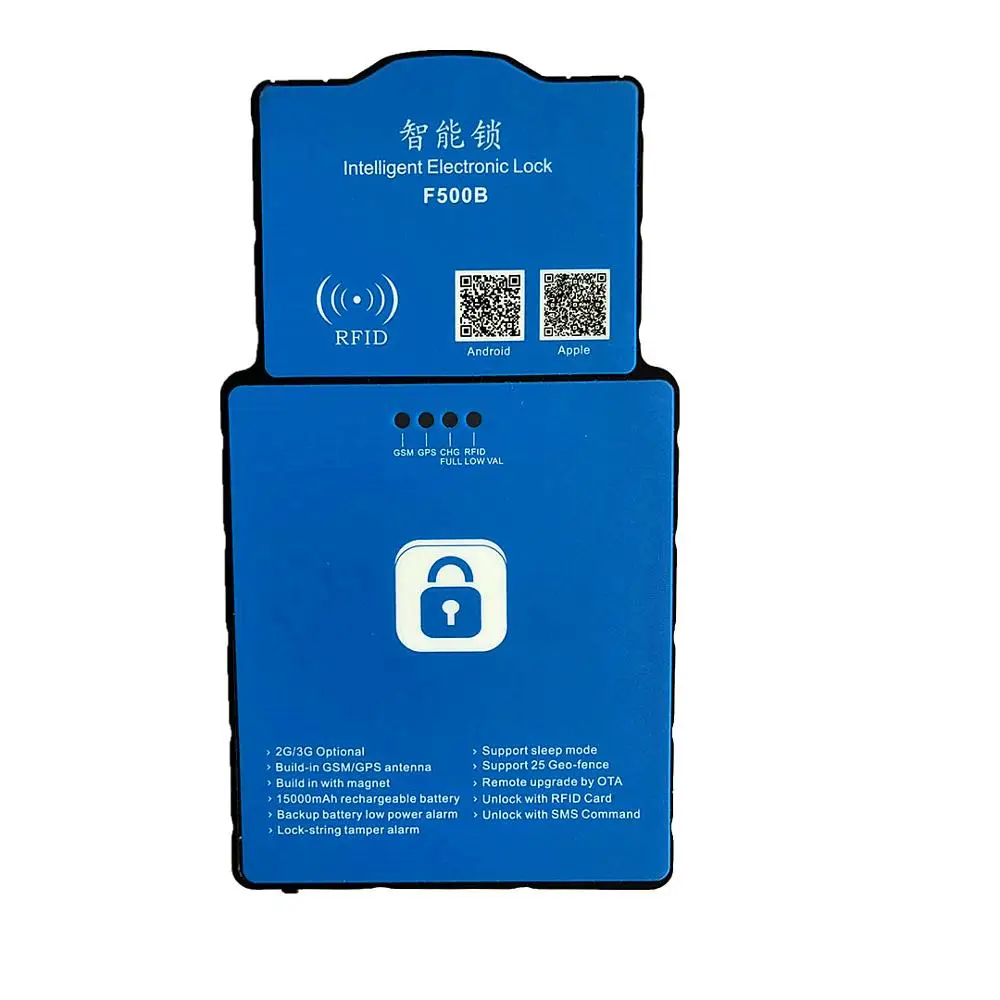 Cadenas GPS Intelligent Anti-Vol BAYOA BY-10 – Suivi en Temps Réel | Lot de 10