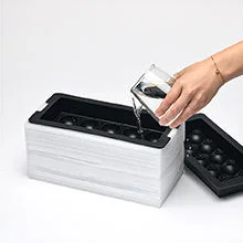 Moule à Glace Silicone 10 Cavités Boule de Cristal – Whisky & Cocktails