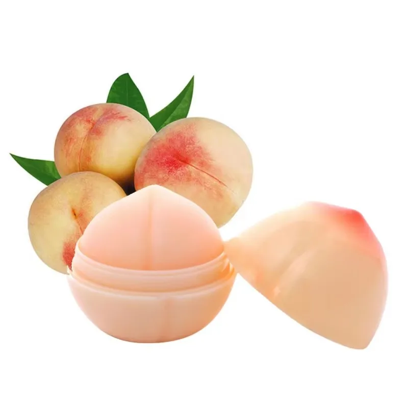 Baume à Lèvres Gloss Pêche Blanche – Hydratant & Nourrissant, Fruité Longue Tenue