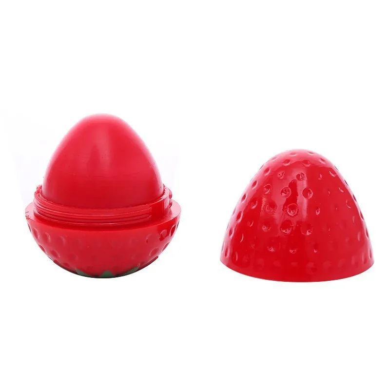 Brillant à Lèvres Hydratant Goût Fraise - Baume Longue Durée 5g