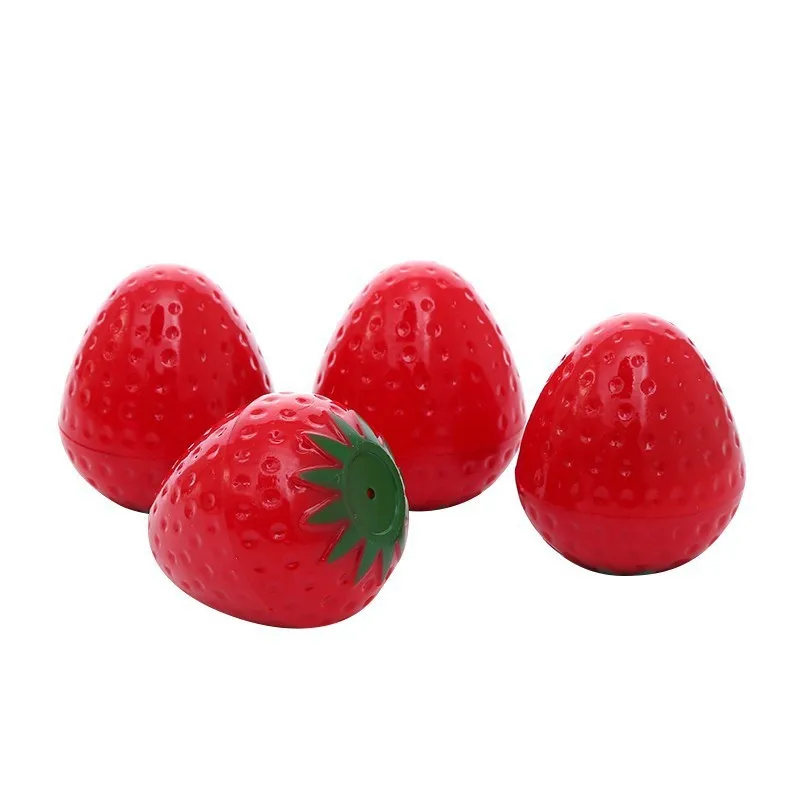 Brillant à Lèvres Hydratant Goût Fraise - Baume Longue Durée 5g