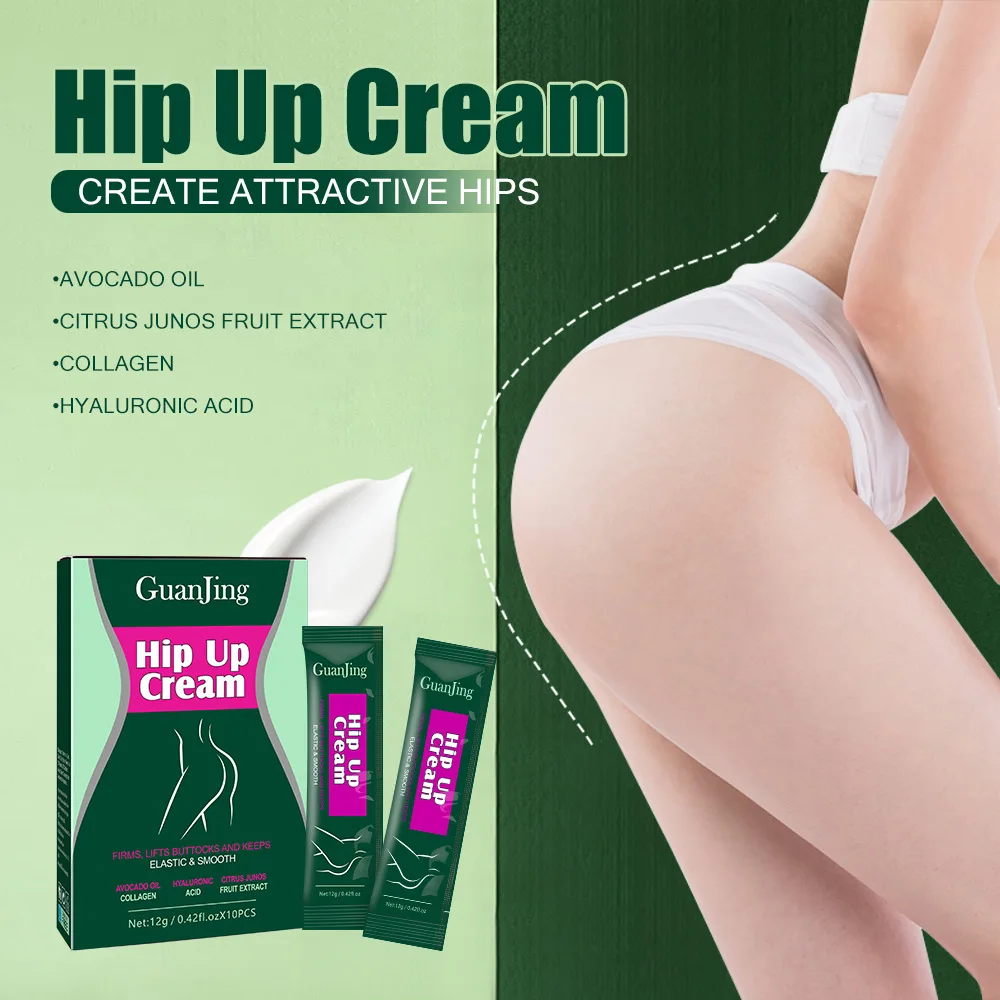 Crème Butt Lift – Soin Raffermissant Fesses & Hanches aux Fines Herbes (10 pcs)