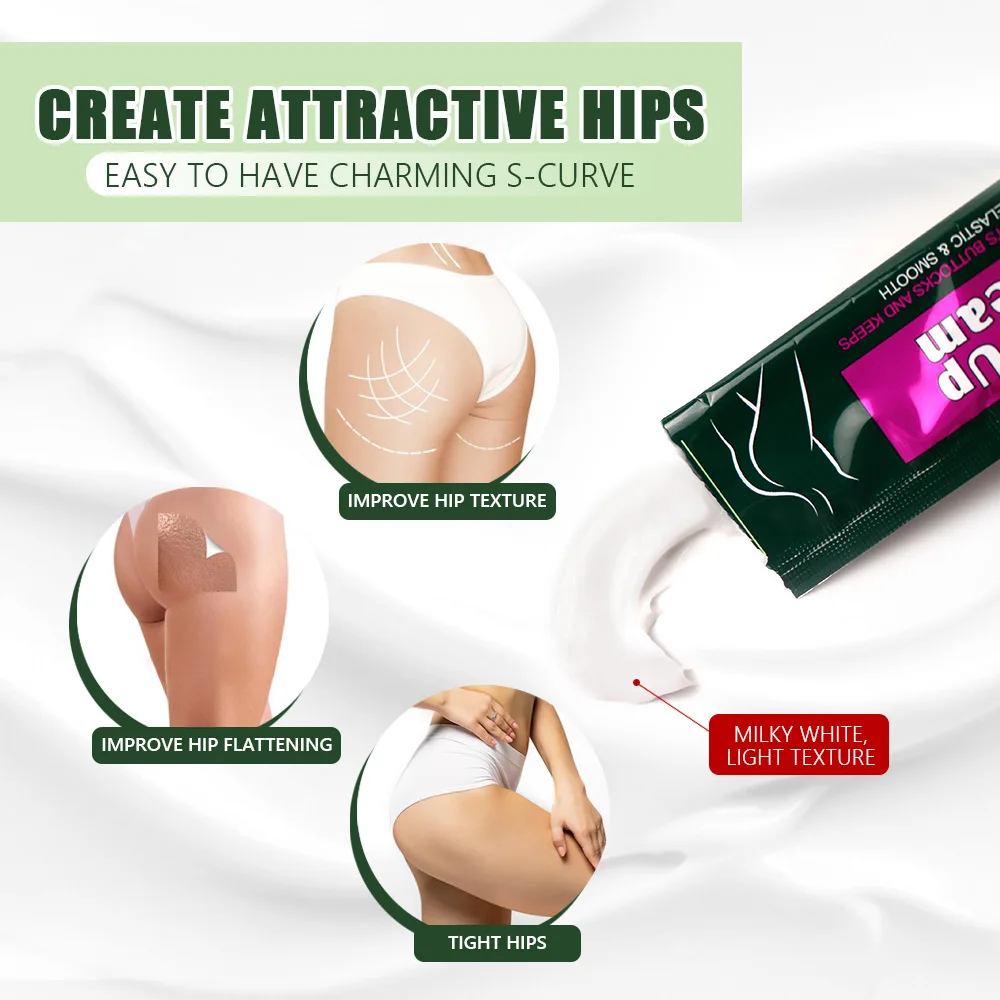 Crème Butt Lift – Soin Raffermissant Fesses & Hanches aux Fines Herbes (10 pcs)