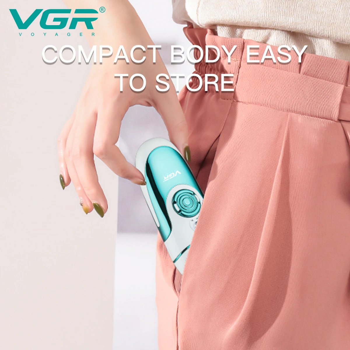 VGR V-700 Épilateur Électrique 4en1 Rechargeable – Rasoir & Tondeuse Corps Femme