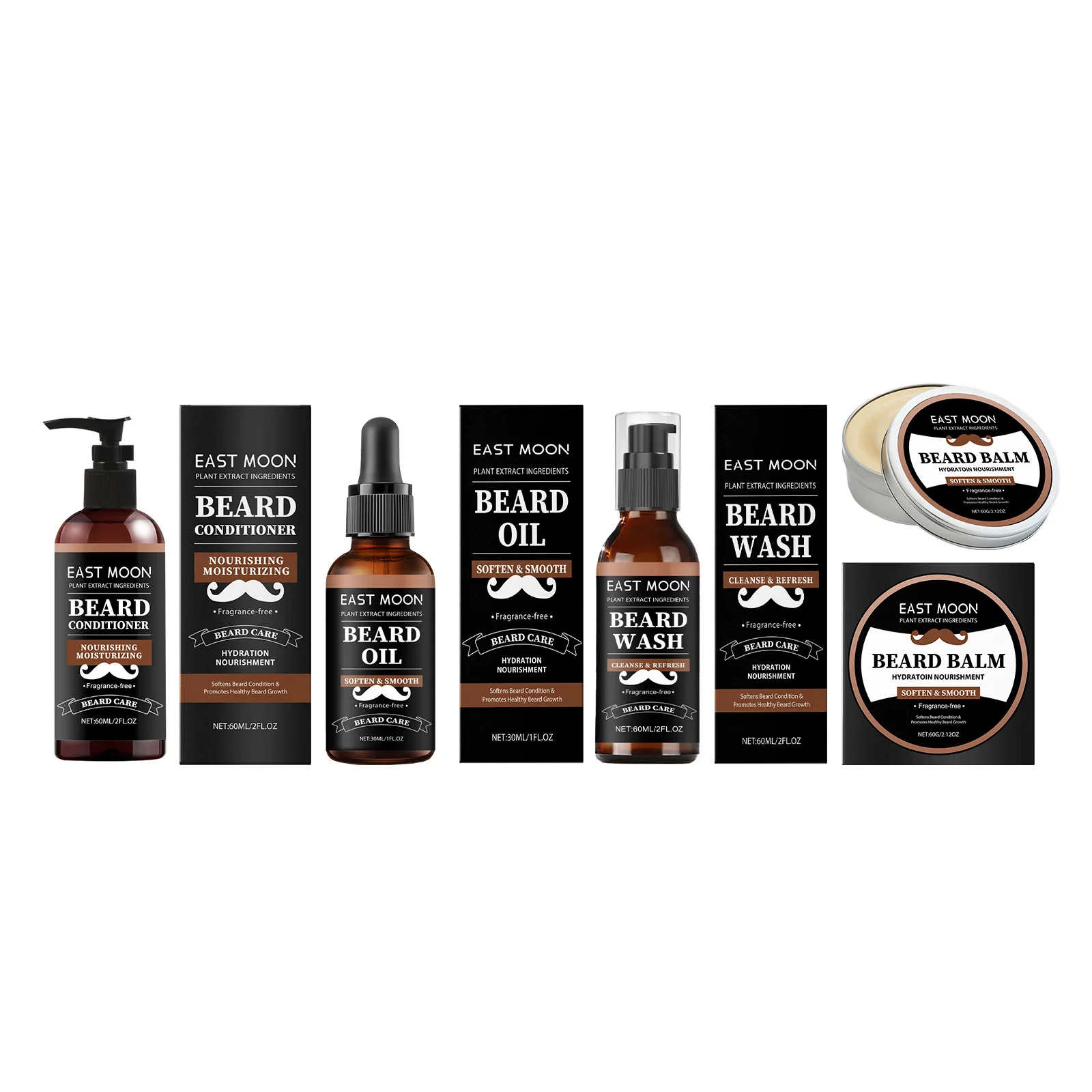 Huile de Croissance pour Barbe – Soin Naturel à l'Argan & Jojoba 30ml