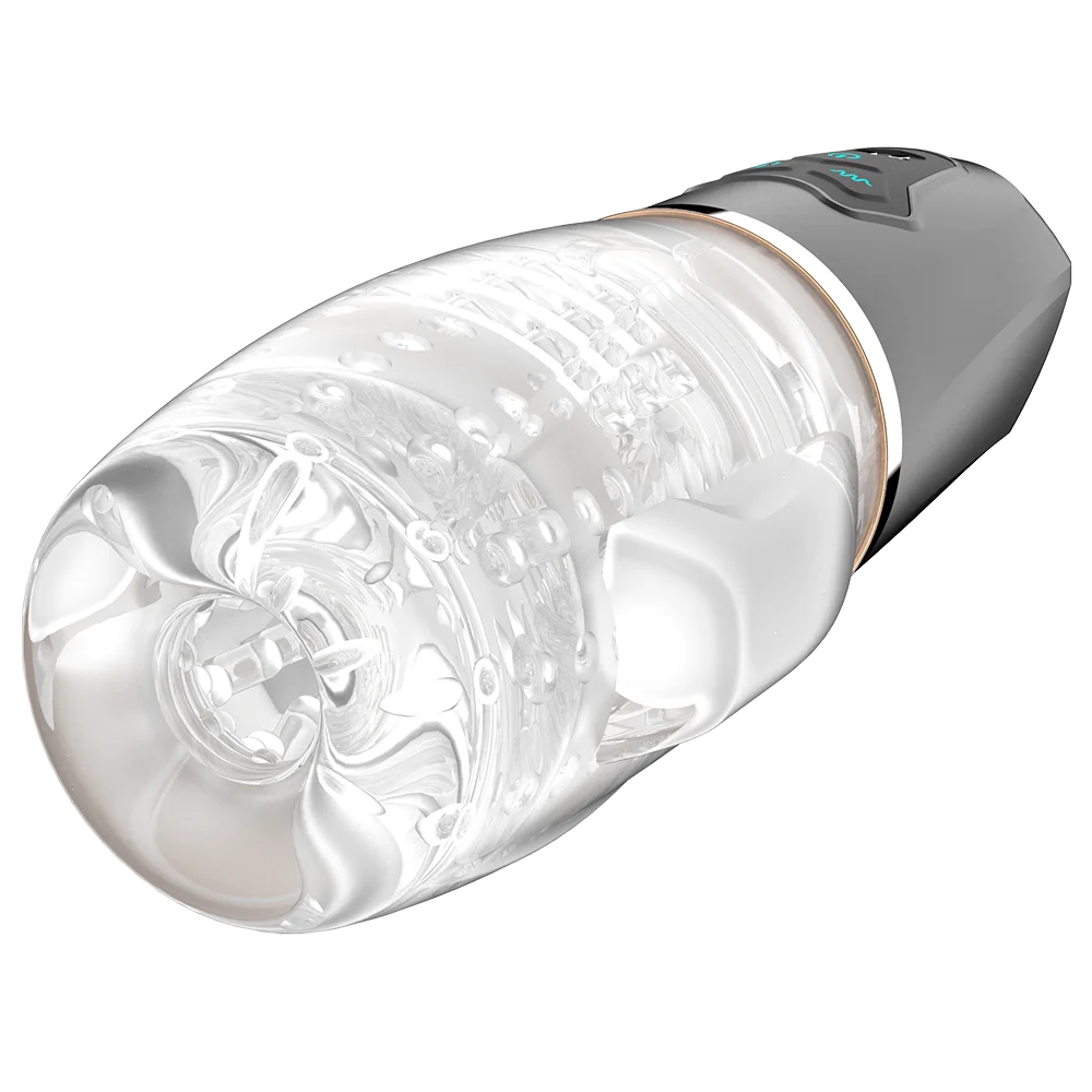 Masturbateur Automatique GAWK 9000 – Succion & Vibration Double Moteur Rechargeable USB