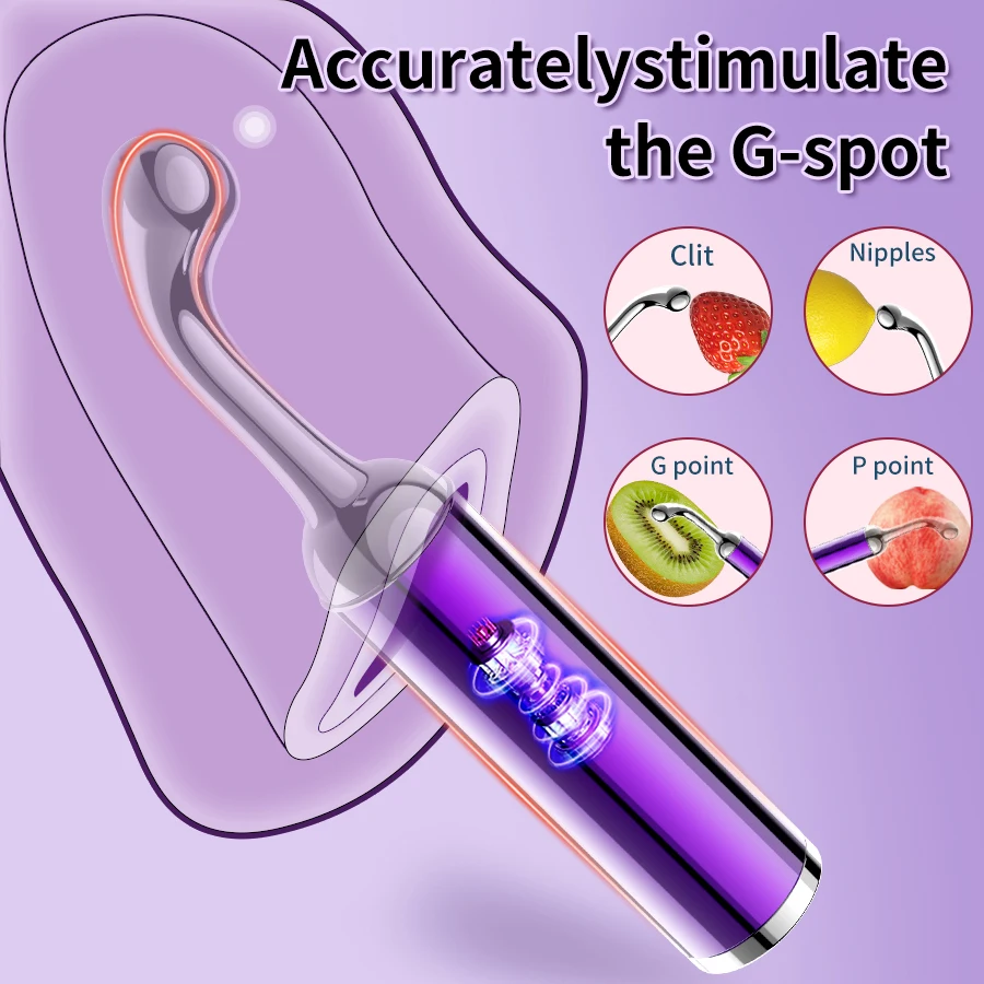 Mini Vibromasseur Point G 10 Fréquences – Rechargeable USB, 100% Étanche | Marque Gelance