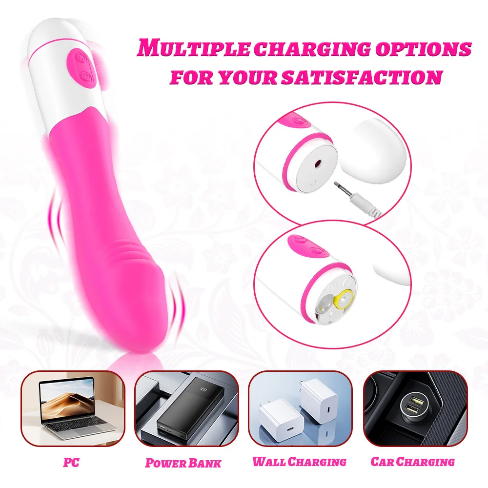 Vibromasseur Point G Gelances – 10 Modes, 100% Étanche, Stimulateur Clitoridien Rechargeable