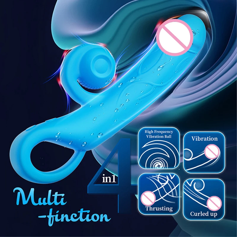 Vibromasseur Escargot Double Stimulation Clitoris & Point G – 10 Fréquences Rechargeable USB