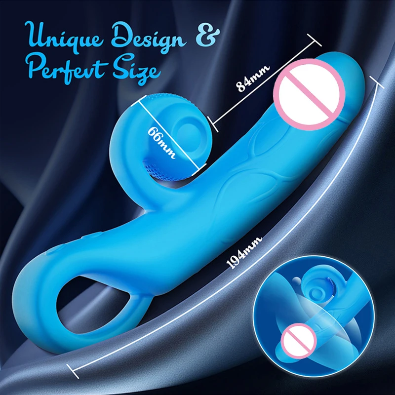 Vibromasseur Escargot Double Stimulation Clitoris & Point G – 10 Fréquences Rechargeable USB