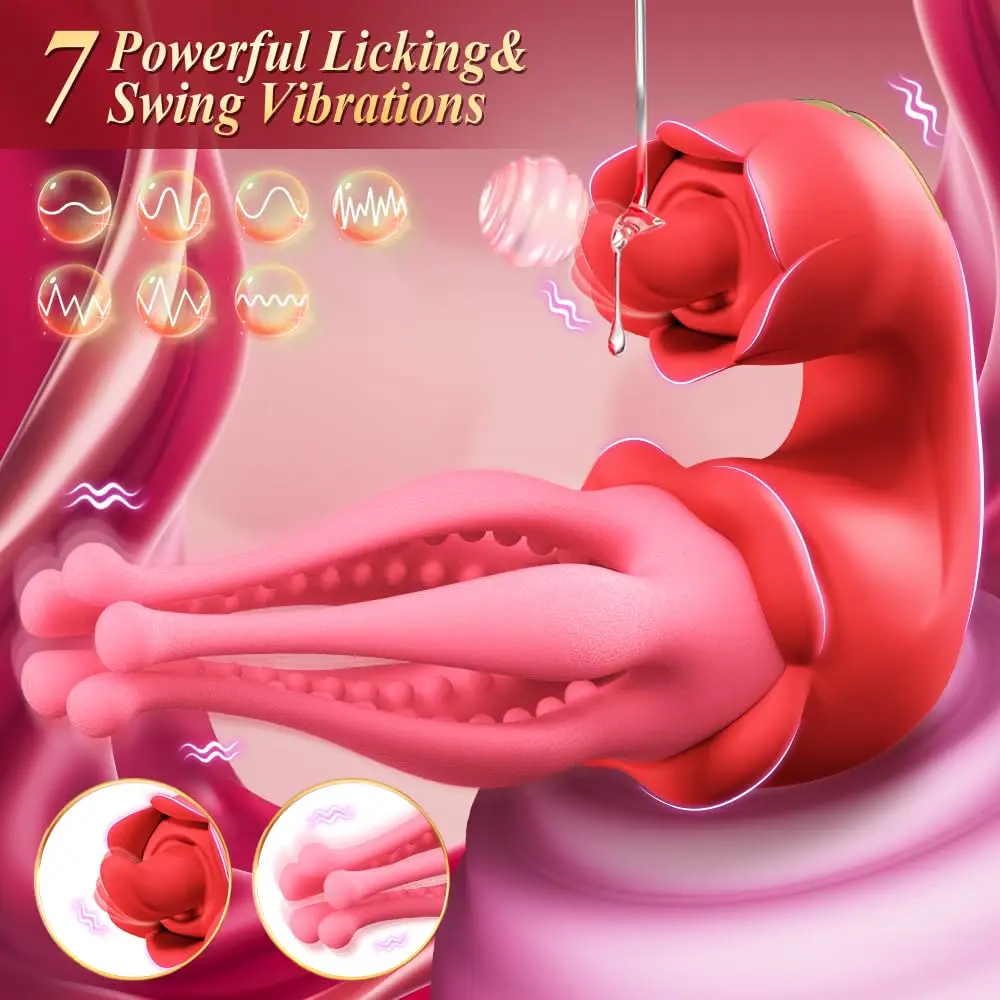 Vibrateur Rose G-Spot 7 Fréquences – Rechargeable USB, 100% Étanche, Stimulateur Clitoridien