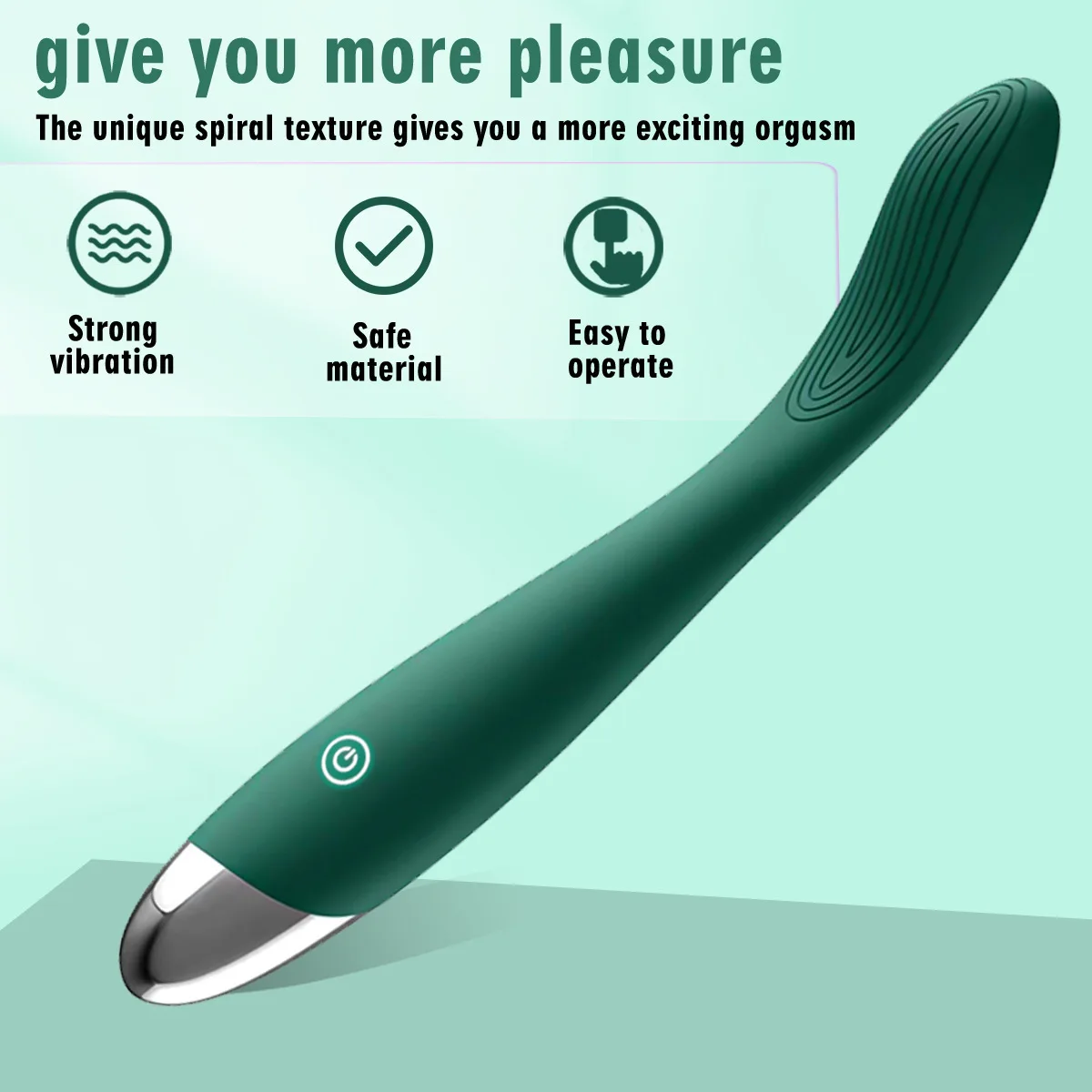 Vibromasseur Point G Gelance – 10 Modes de Vibration, Rechargeable USB, 100% Étanche