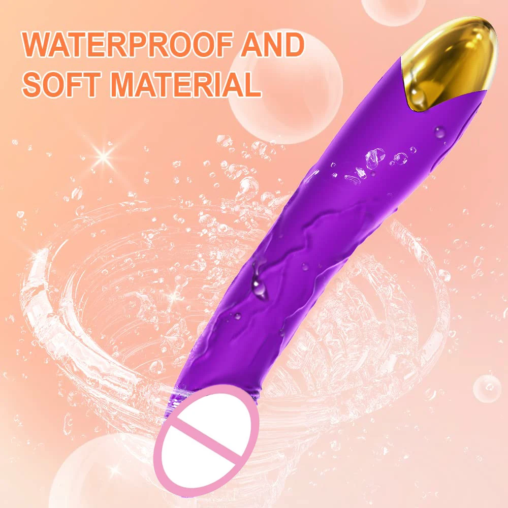 Vibromasseur Réaliste Gelance – Stimulateur Point G & Clitoris, 10 Vitesses, Rechargeable USB