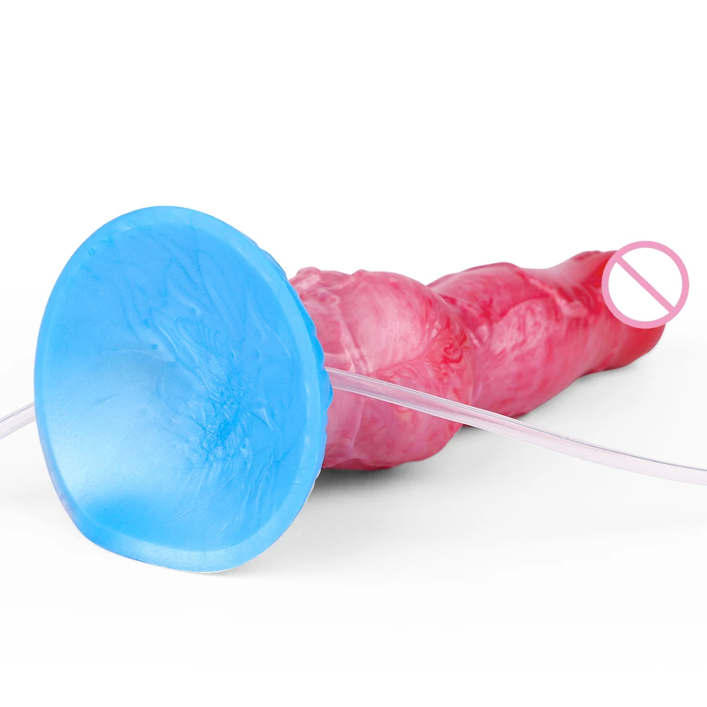Gode Gonflable Anal en Silicone Souple – Fonction Spray & Gonflage – 100% Étanche