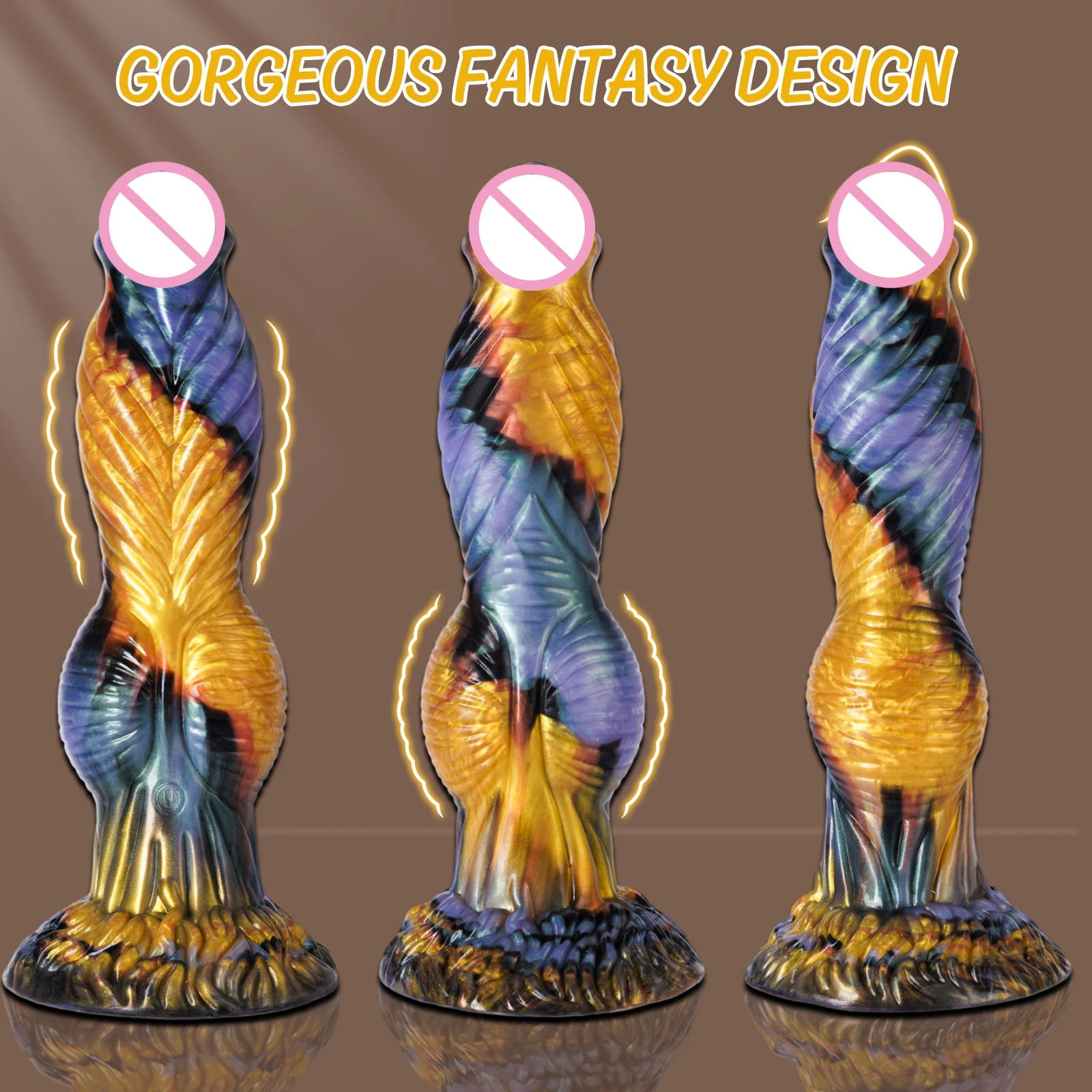 Plug Anal Télescopique Vibrant 7 Vitesses Contrôle APP Phoenix Silicone Sécurisé