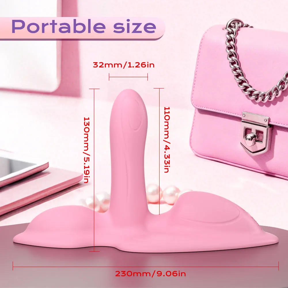 Vibrateur Rose Féminin 10 Fréquences – Télécommande Sans Fil & Rechargeable USB